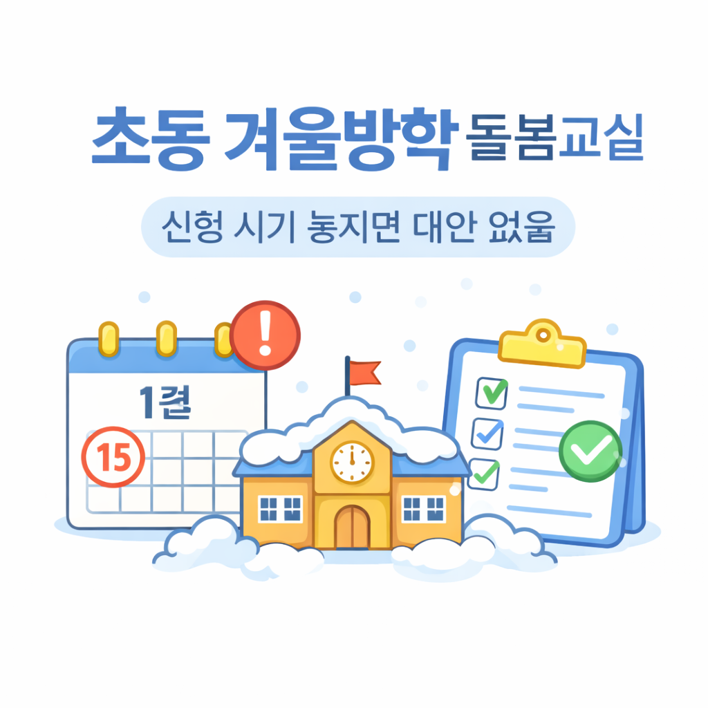 초등학교 겨울방학