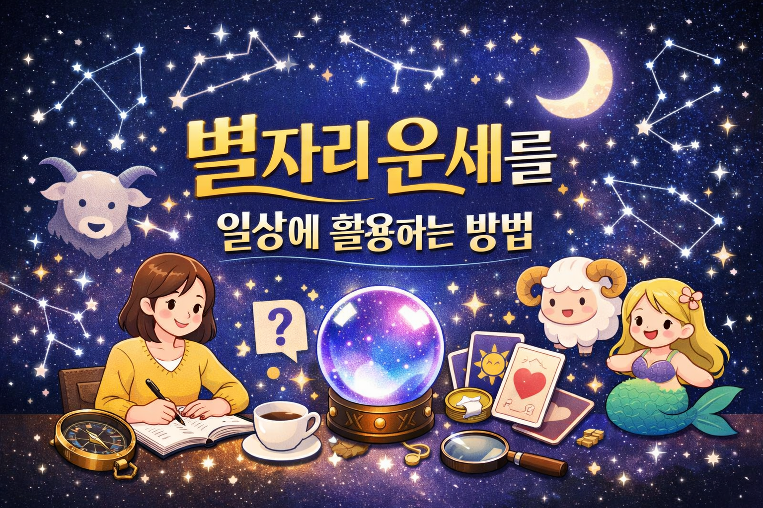 별자리 운세를 일상에 활용하는 방법