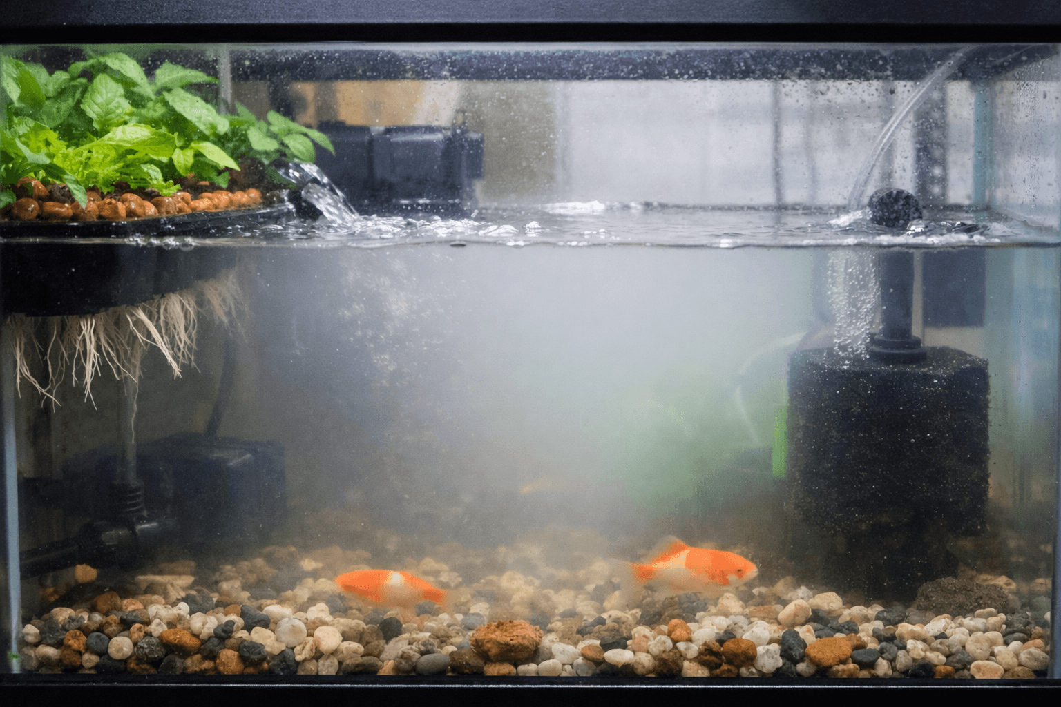 소형 아쿠아포닉스에서 물 교체 빈도를 줄여도 되는 구조적 조건