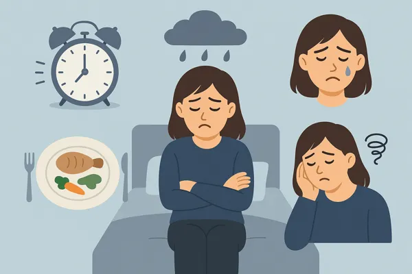 우울증으로 의욕 잃은 생활