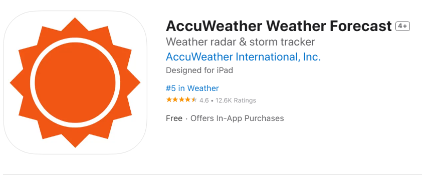 AccuWeather 다운로드 방법