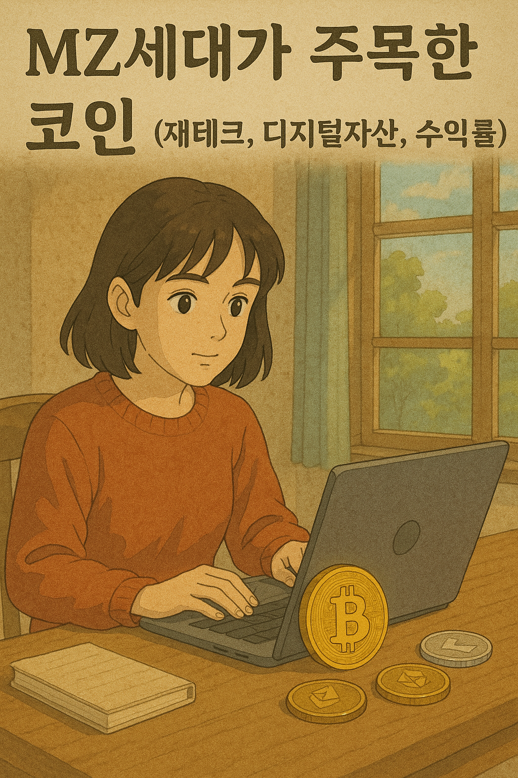 MZ세대가 주목한 코인 (재테크, 디지털자산, 수익률) 사진
