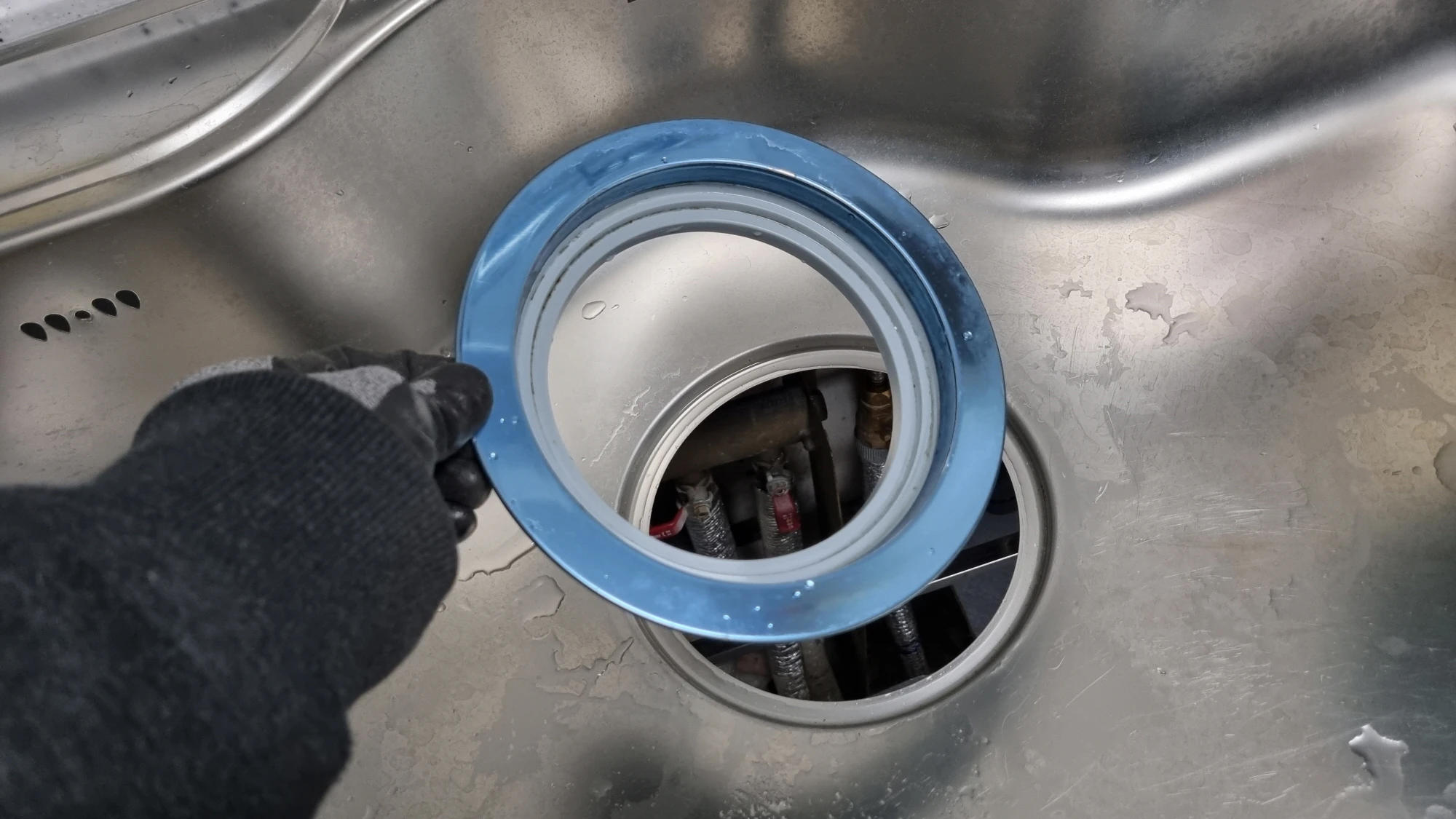 싱크대 위 커버