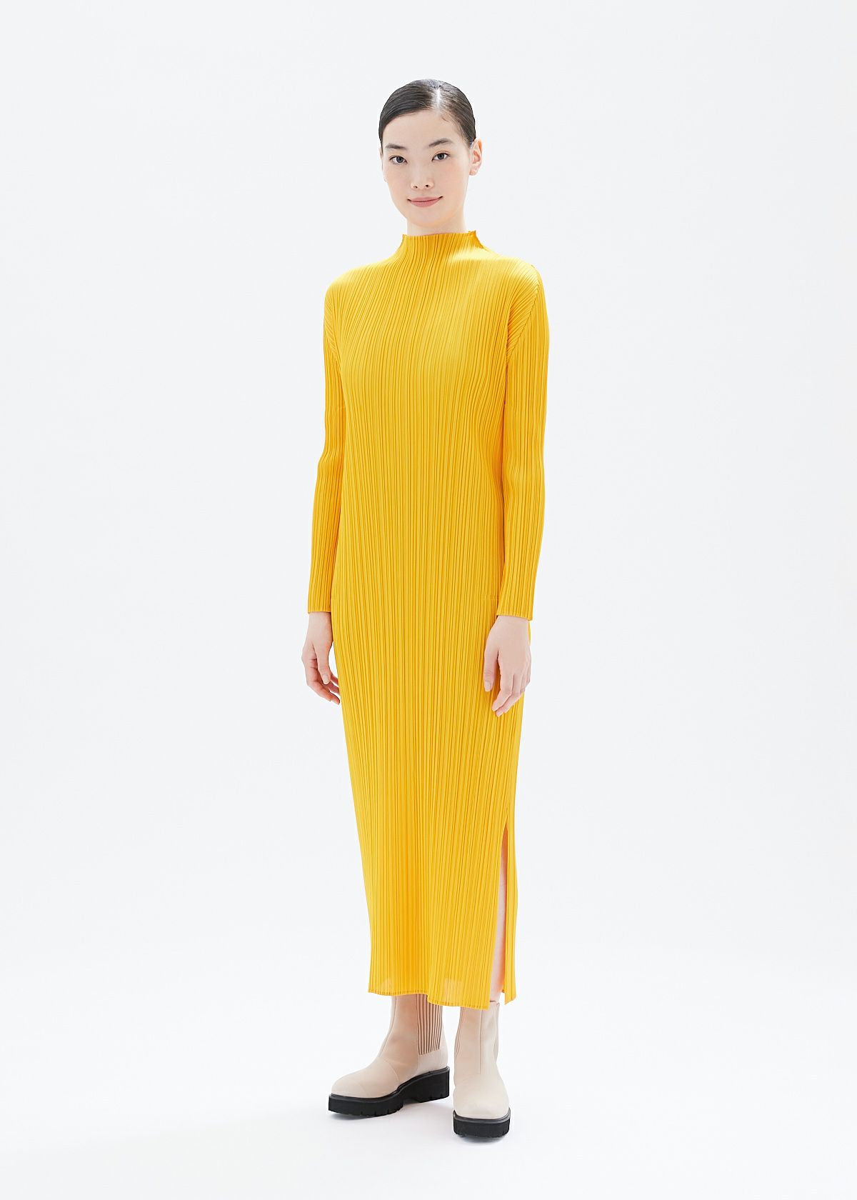 플리츠플리즈 21년 12월 먼슬리 하이넥 원피스 PP13JH177