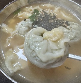 만두수제비
