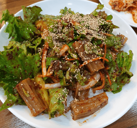 생방송오늘저녁 도토리묵 충북 옥천 맛집