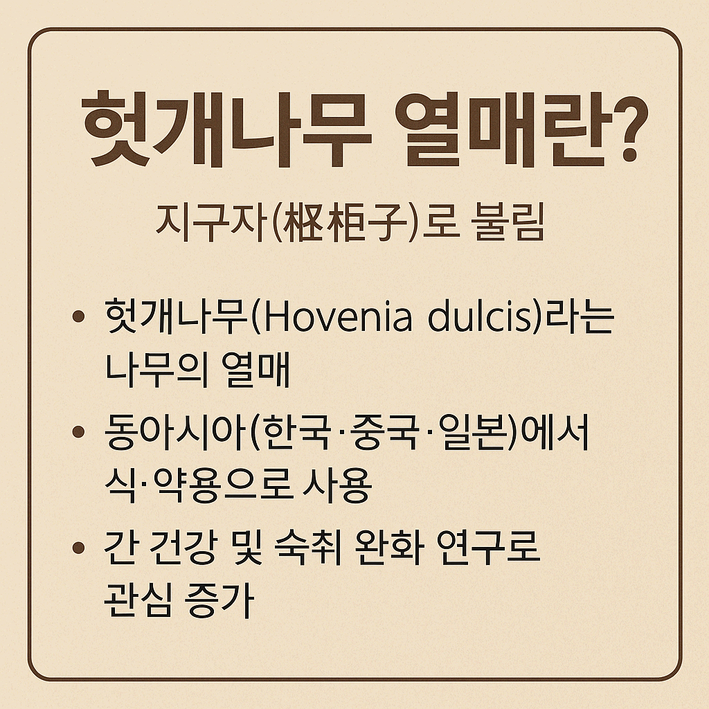 헛개나무열매