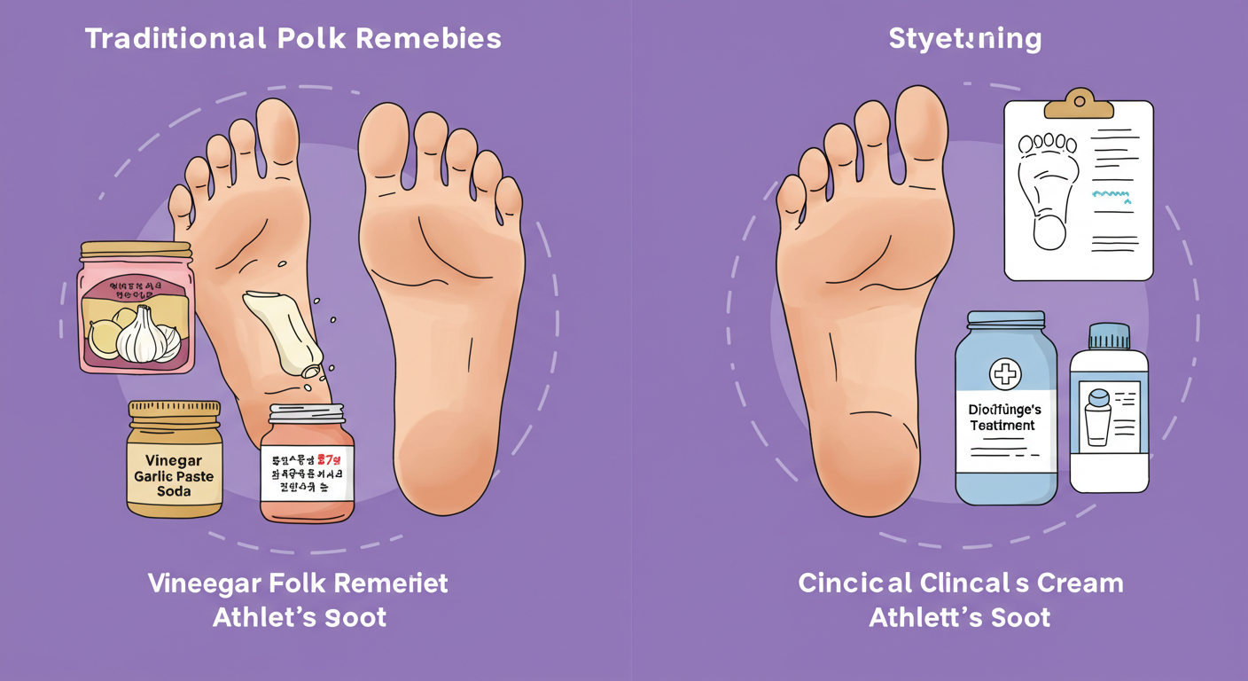 무좀, 무좀치료, 민간요법, 식초무좀, 마늘무좀, 피부질환, 무좀약, 발관리, 발가락무좀, 항진균제