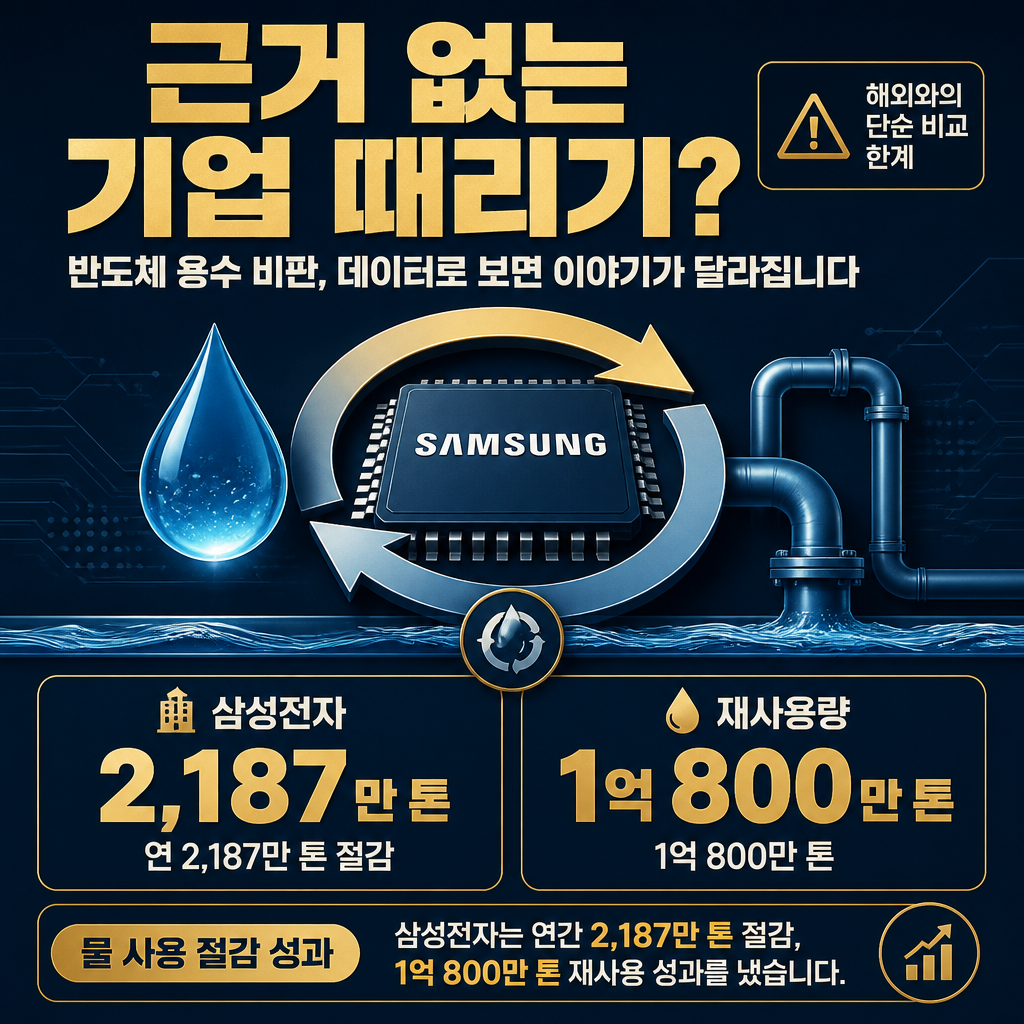 근거 없는 기업 때리기?