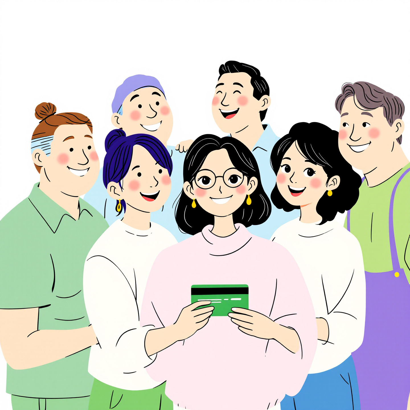 비즈플러스카드 대상자 소상공인들