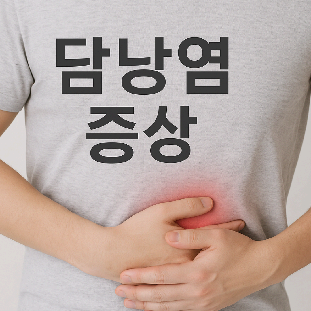 오른쪽 윗배 통증, 담낭염 신호일 수 있어요