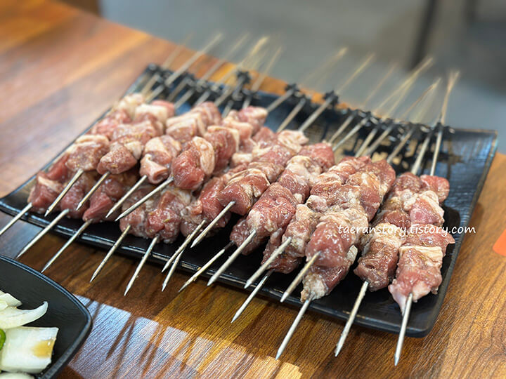 숙성양꼬치