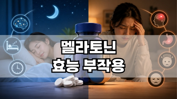 멜라토닌 효능 부작용