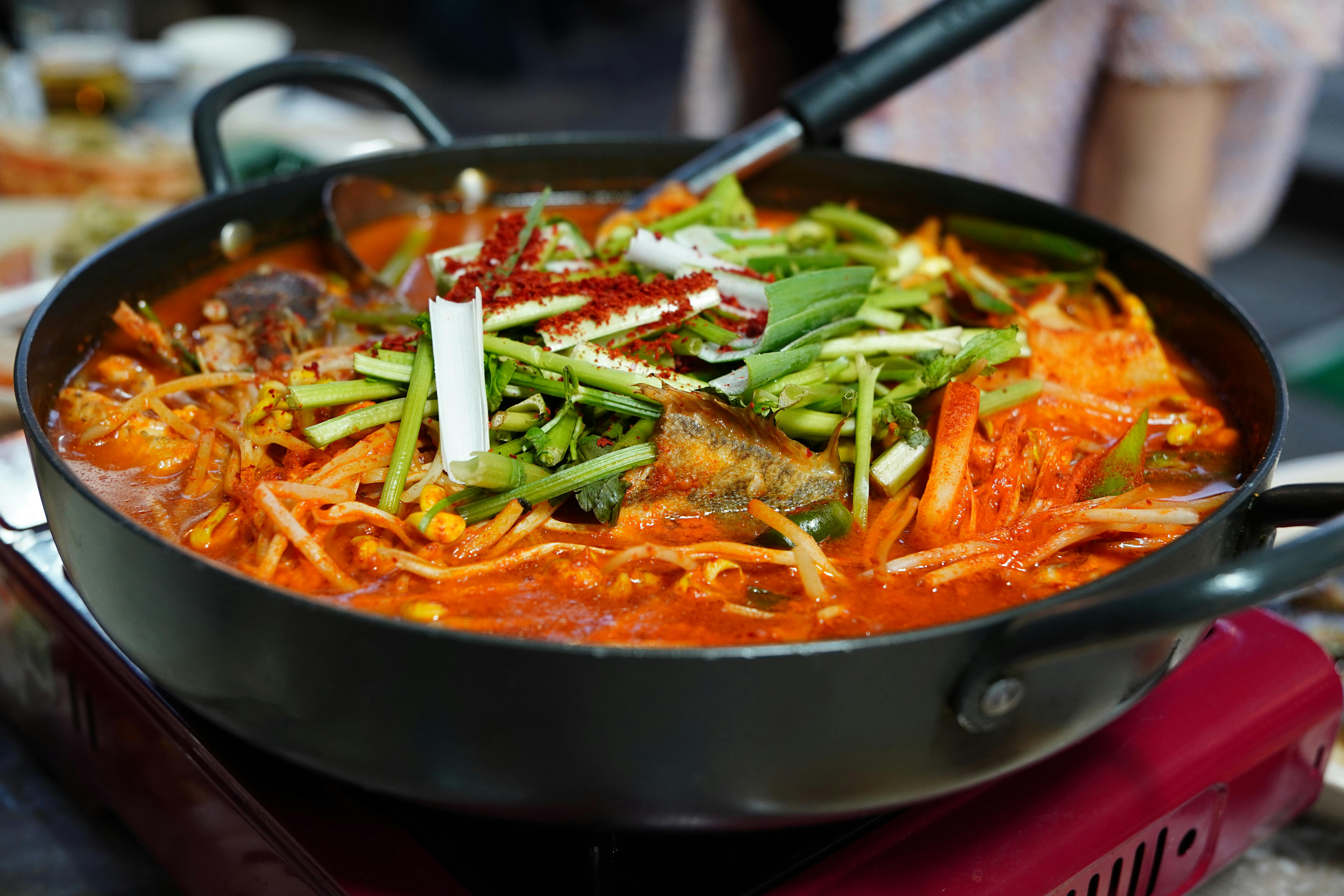 서울의 전통음식 사진