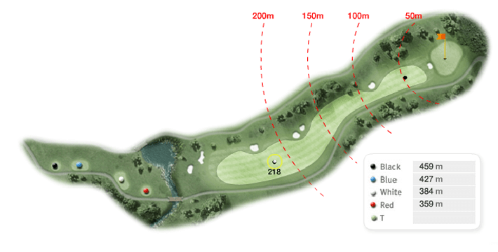 캐슬 코스 1 Hole