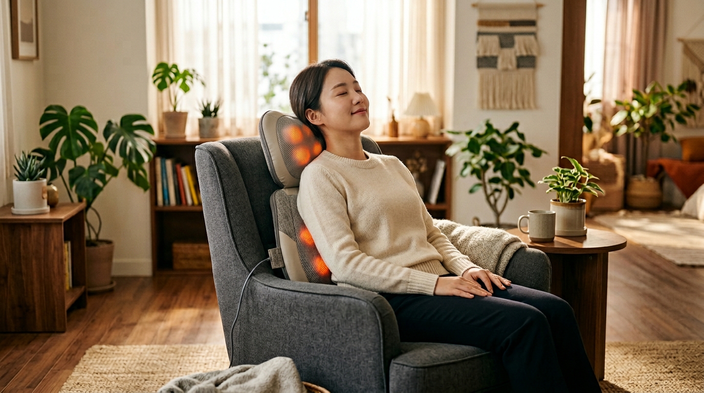 등 마사지 기구 추천 필요성 직장인 등 통증