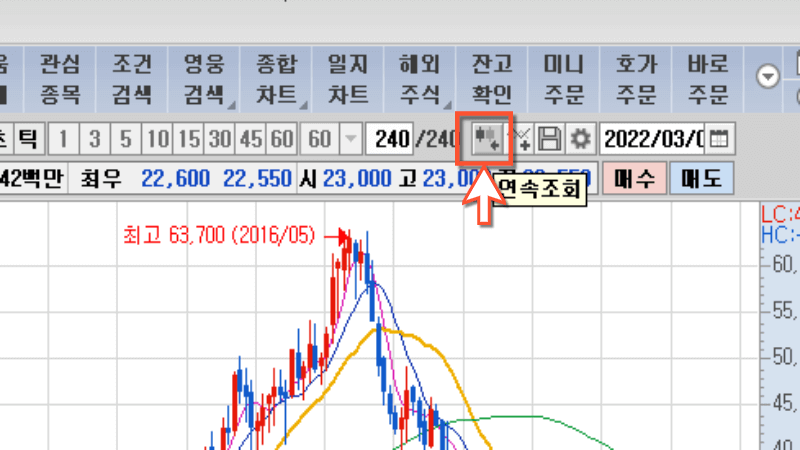 주식차트-기간확장-방법