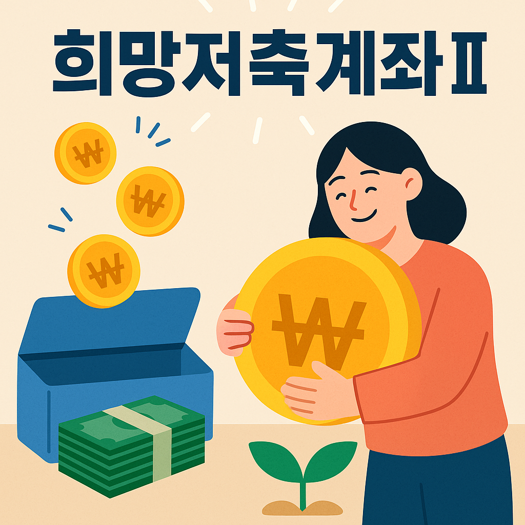 희망저장계좌2 신청 자격