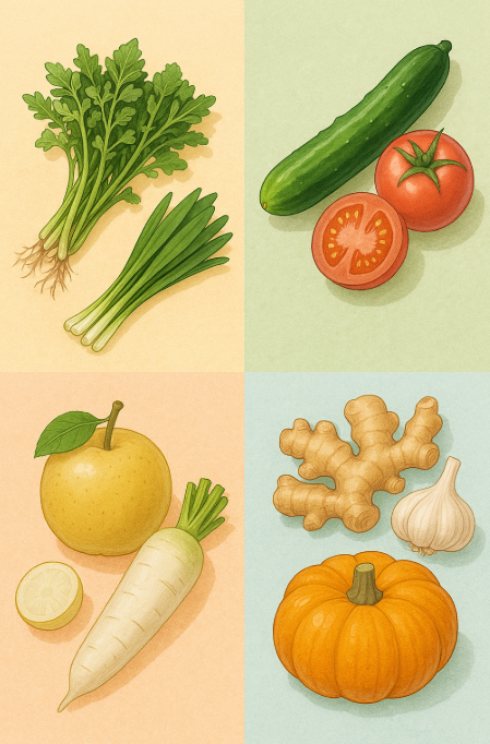 면역력을 높이는 계절별 식재료 가이드: 자연이 주는 건강 솔루션