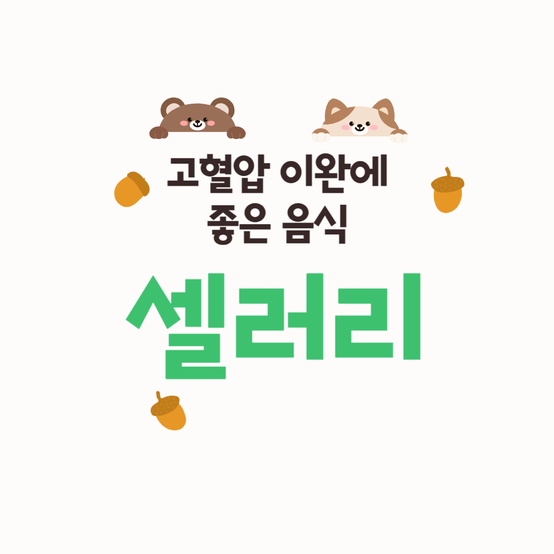 고혈압-이완에-좋은-음식-셀러리