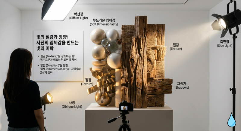 빛의 질감과 방향