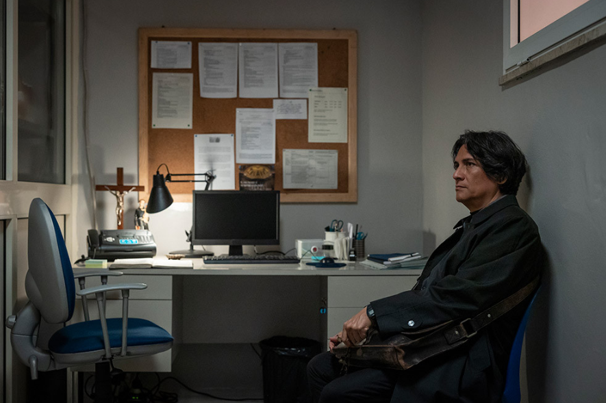 영화 콘클라베 비밀임명받은 베니테즈 추기경의 등장