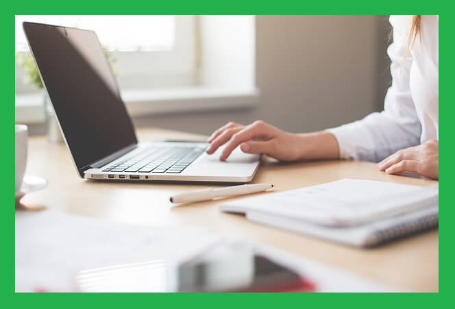 업무-입력-노트북