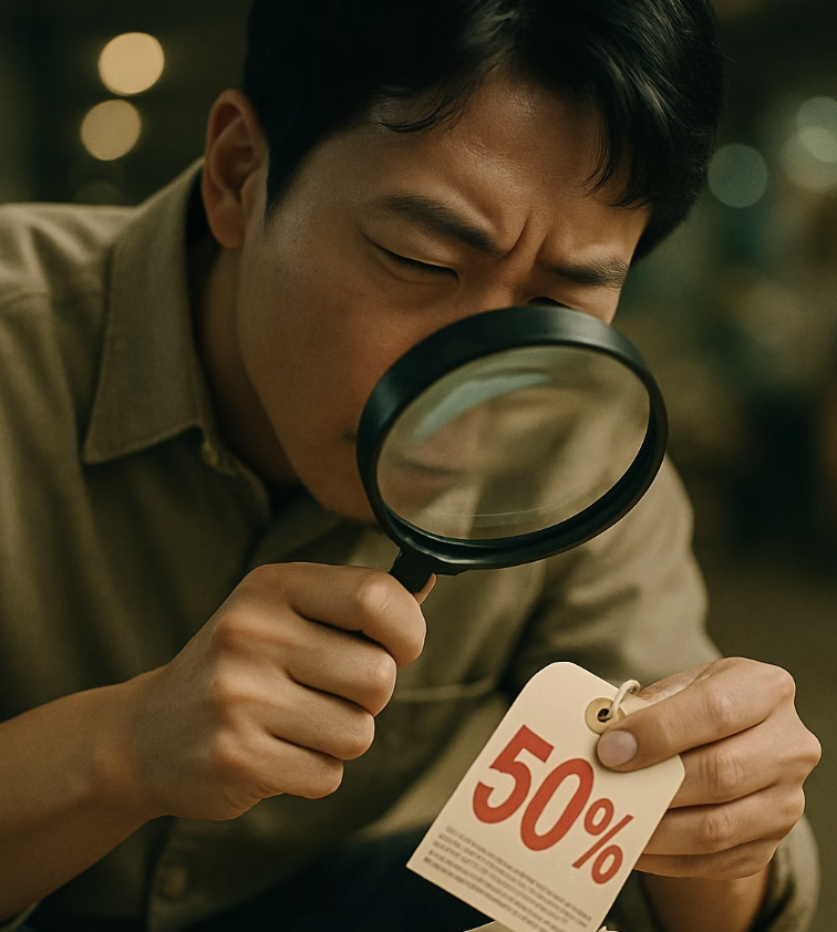 할인율의 함정을 피하는 마지막 점검
