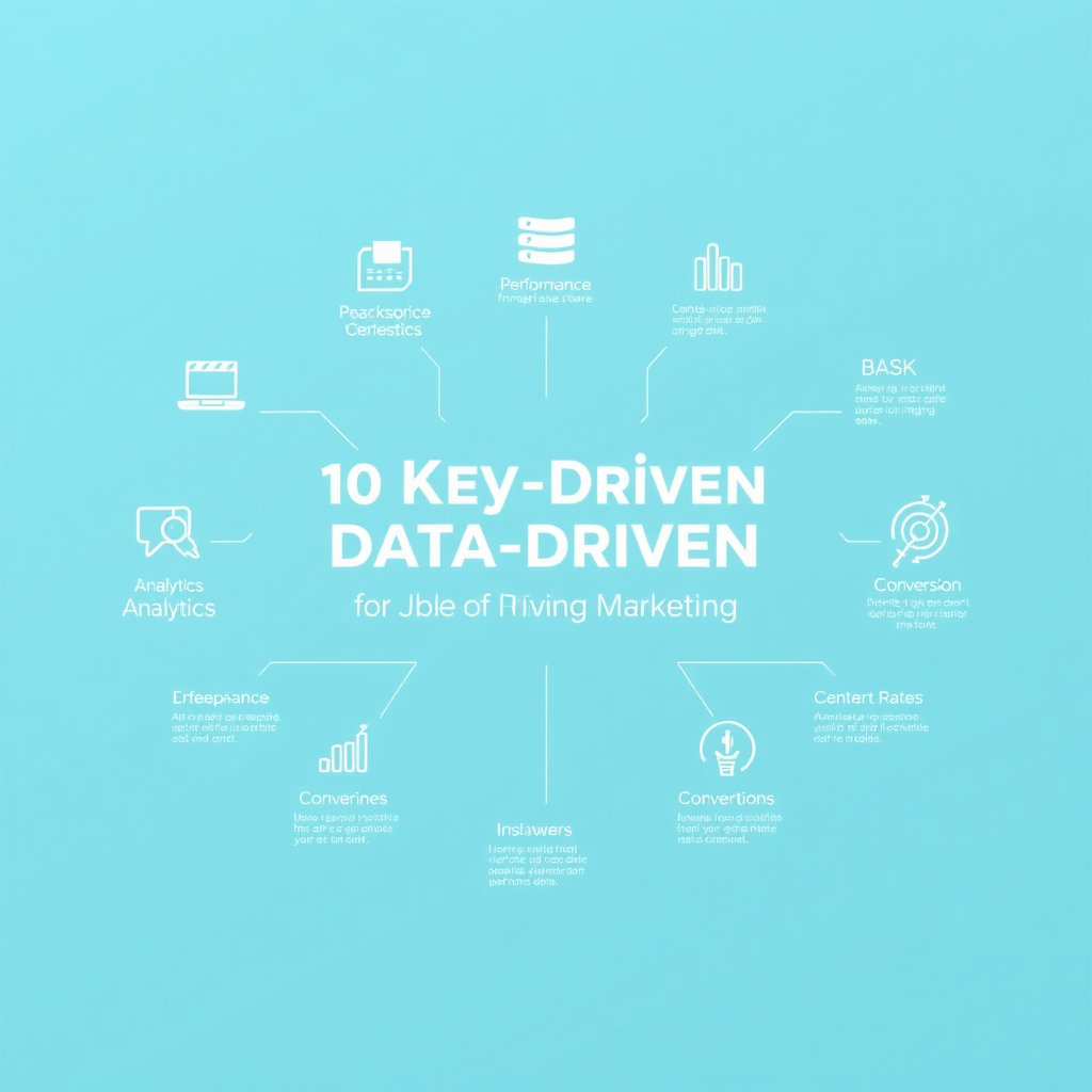 디지털 마케팅에서 데이터 기반 마케팅의 핵심 지표 10가지