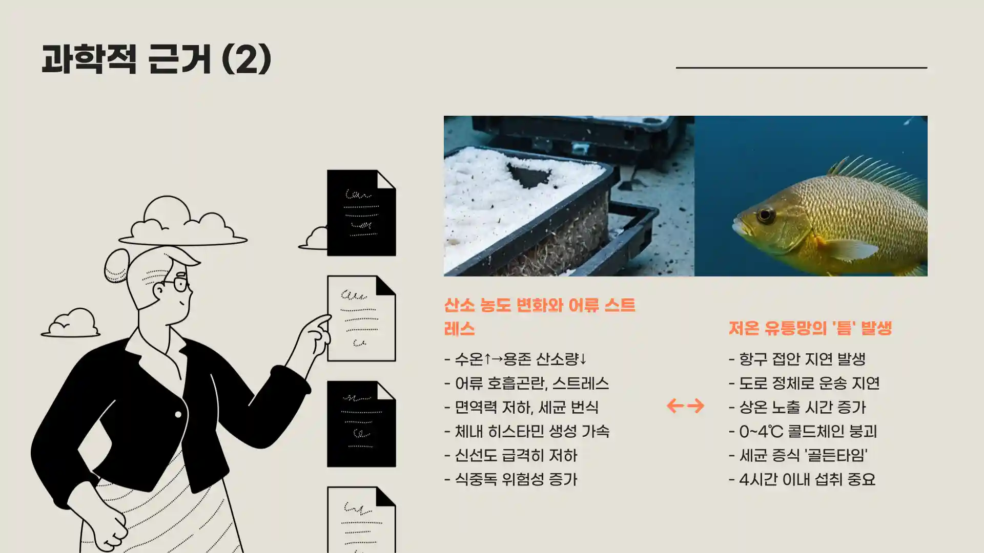 비오는날 회를 먹지말아야하는이유