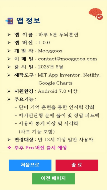 치매예방 기억력 향상 앱, 두뇌훈련, 기억력, 언어 능력, 사고력 향상