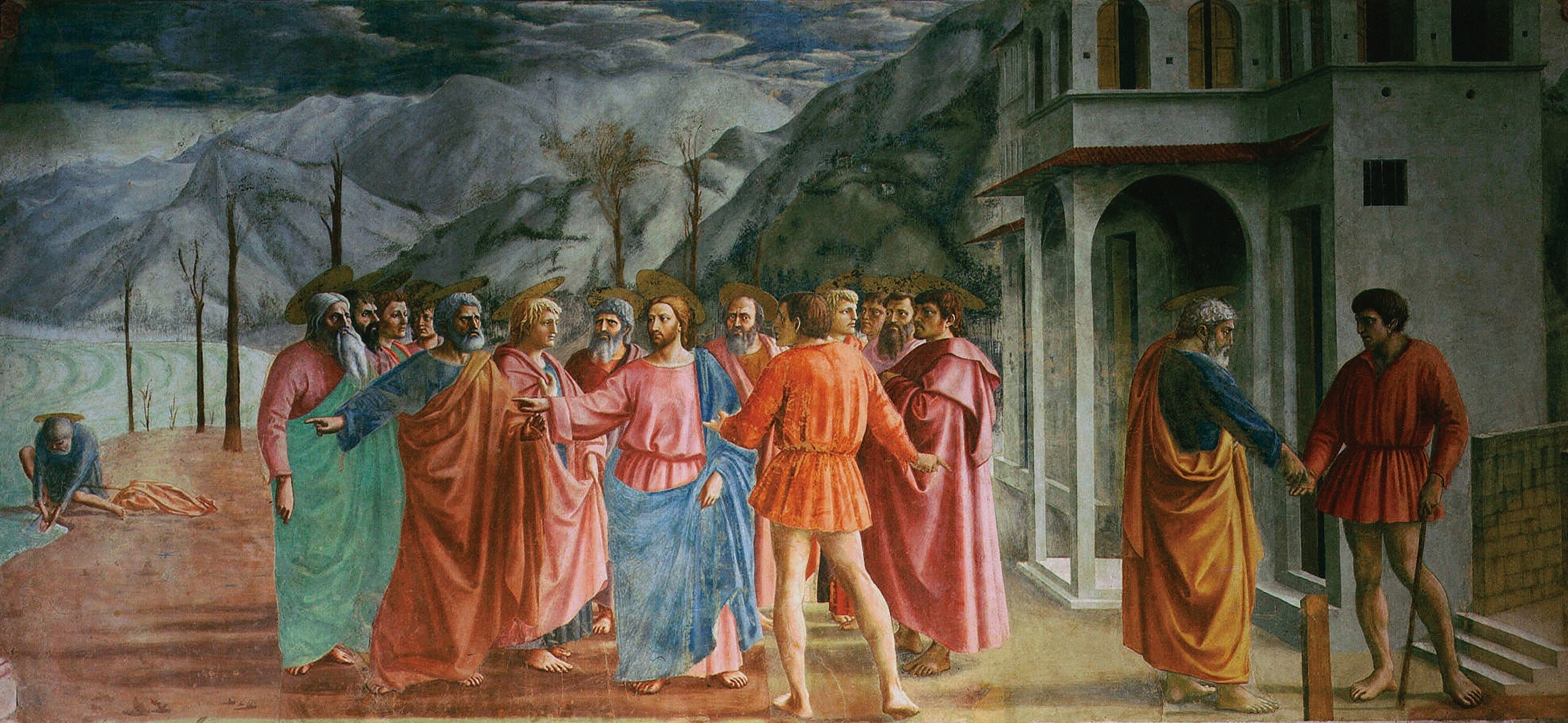 masaccio tribute money
