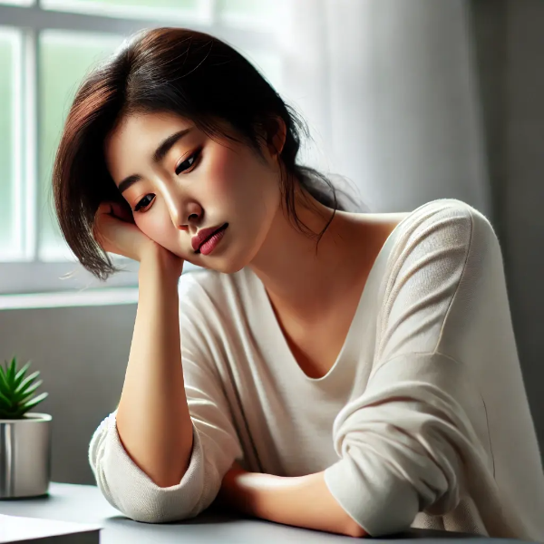 만성 피로를 부르는 부신피로 증후군을 겪는 동양인 여성
