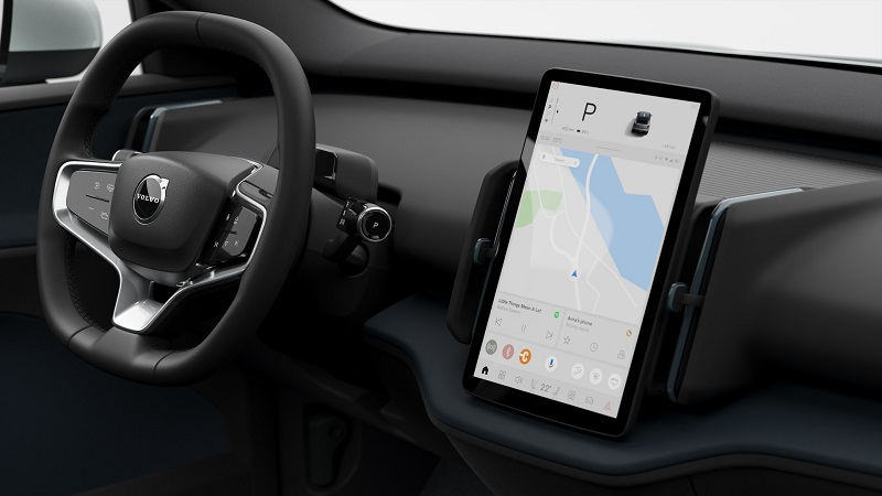 볼보 ex30 실내 인테리어 컬러