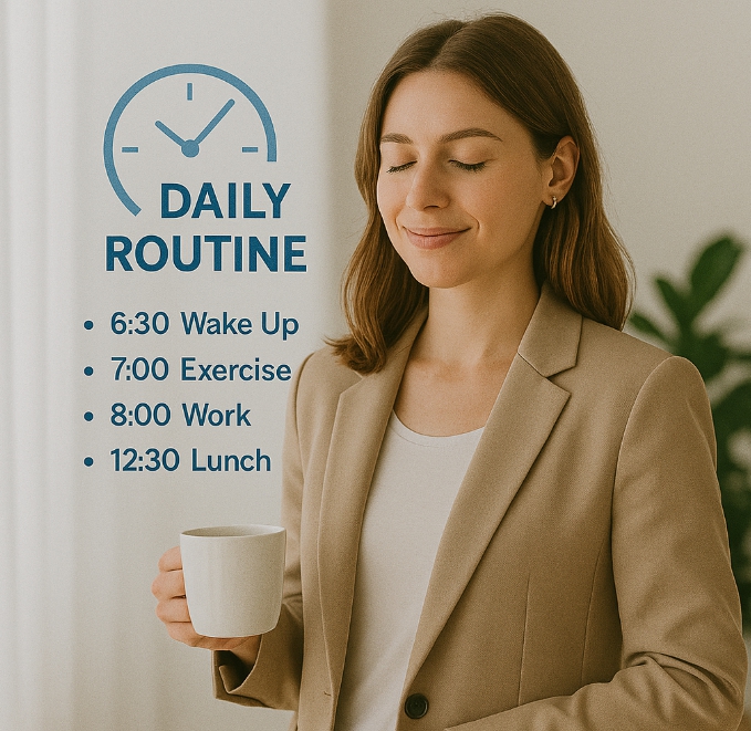 자율 vs 통제 루틴설계 장단점 관련 이미지