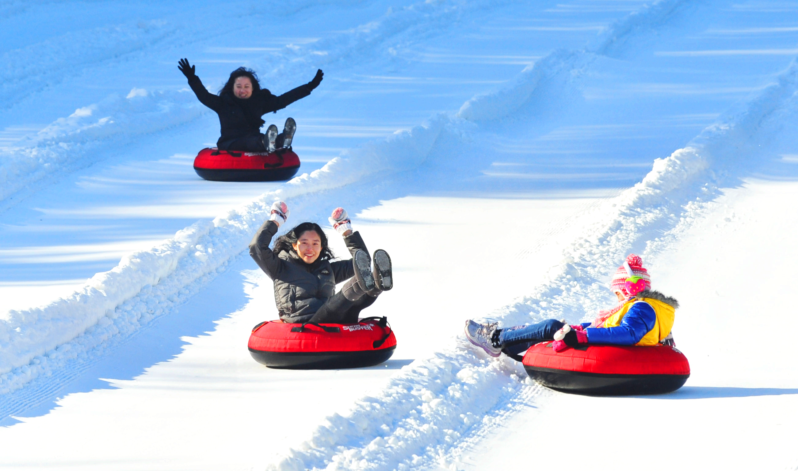 에버랜드 눈썰매장