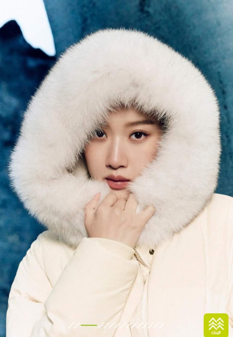 코오롱스포츠 여자 롱패딩