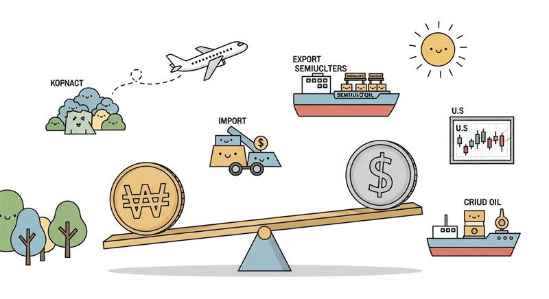 환율이란? 원화 가치가 오르고 내리는 원리 (원달러 환율)