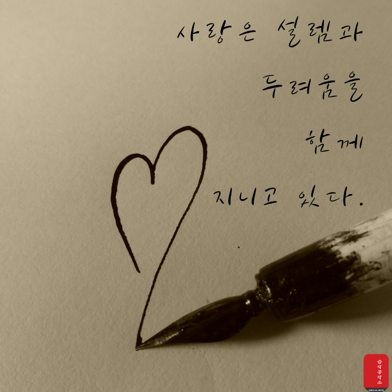 사랑 글귀 좋은 글 사랑의 글 모음 이미지