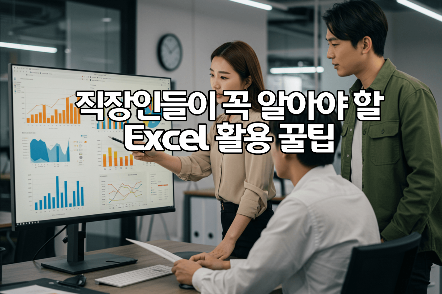직장인들이 꼭 알아야 할 Excel 활용 꿀팁