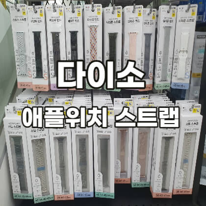 다이소-애플워치-스트랩
