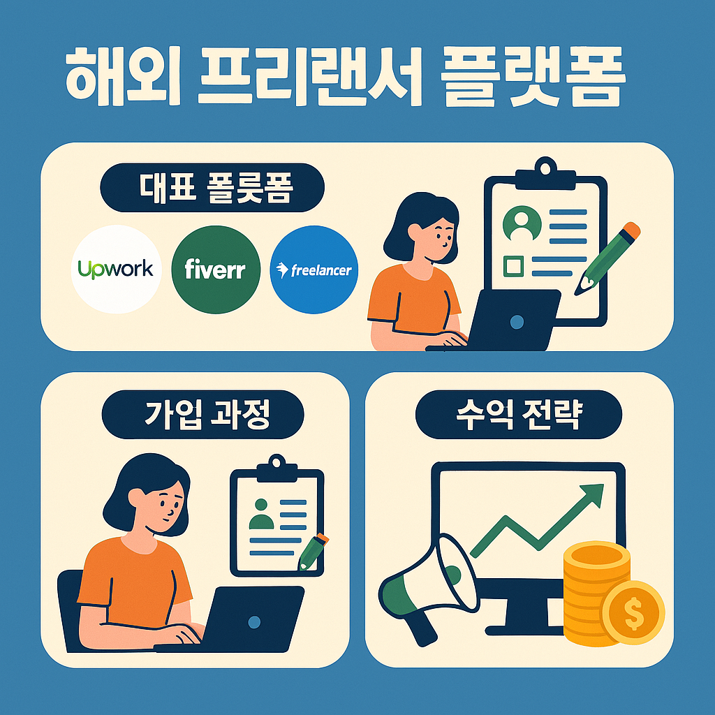 해외 프리랜서 플랫폼 활용법