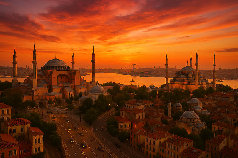 동서양의 교차점, 튀르키에 이스탄불