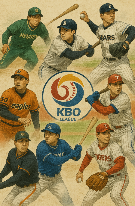 KBO 레전드 선수들 관련 이미지