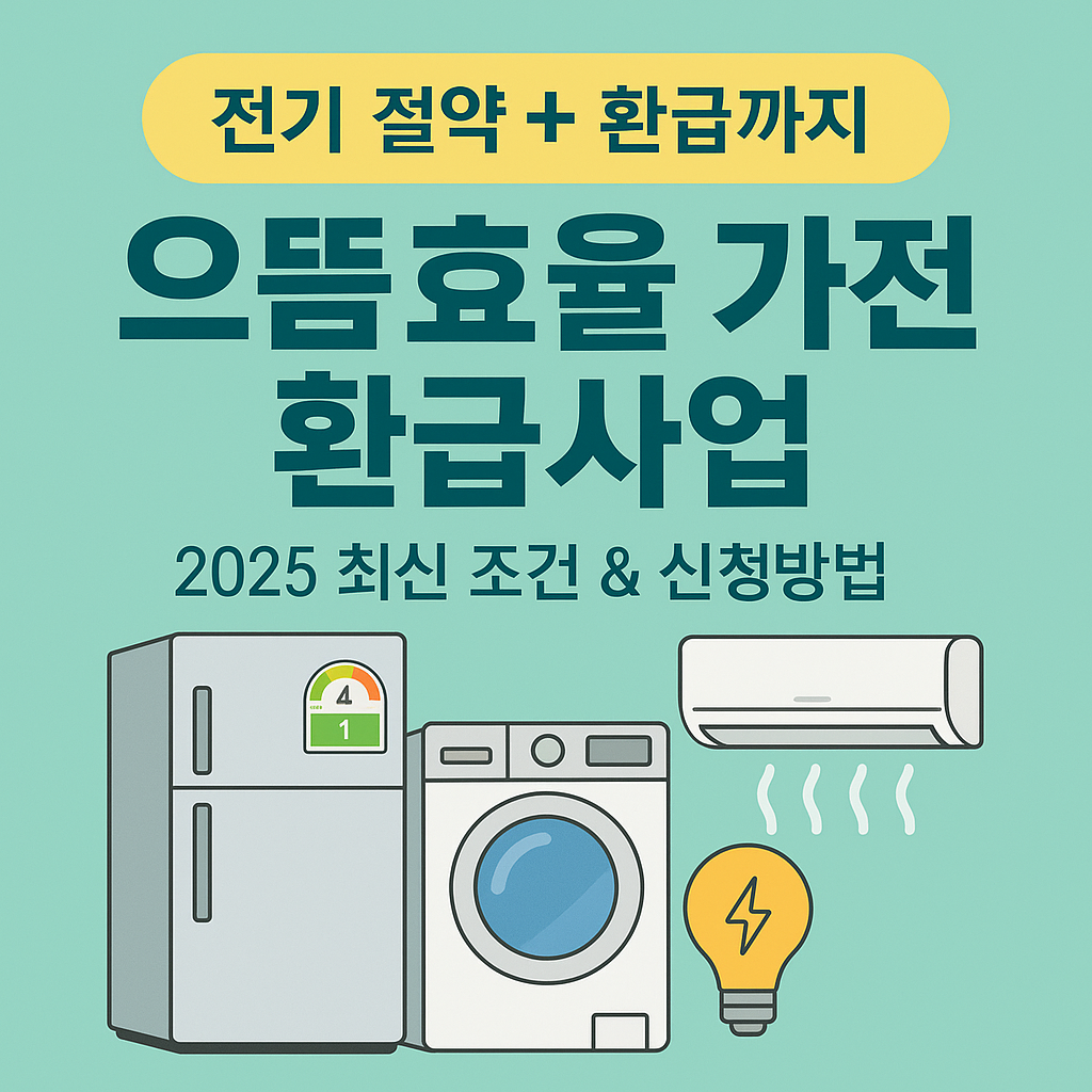 으뜸 효율 가전 환급 사업