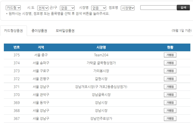 온누리상품권 사용처 홈페이지 안내, 추석 모바일 온누리상품권 특별할인