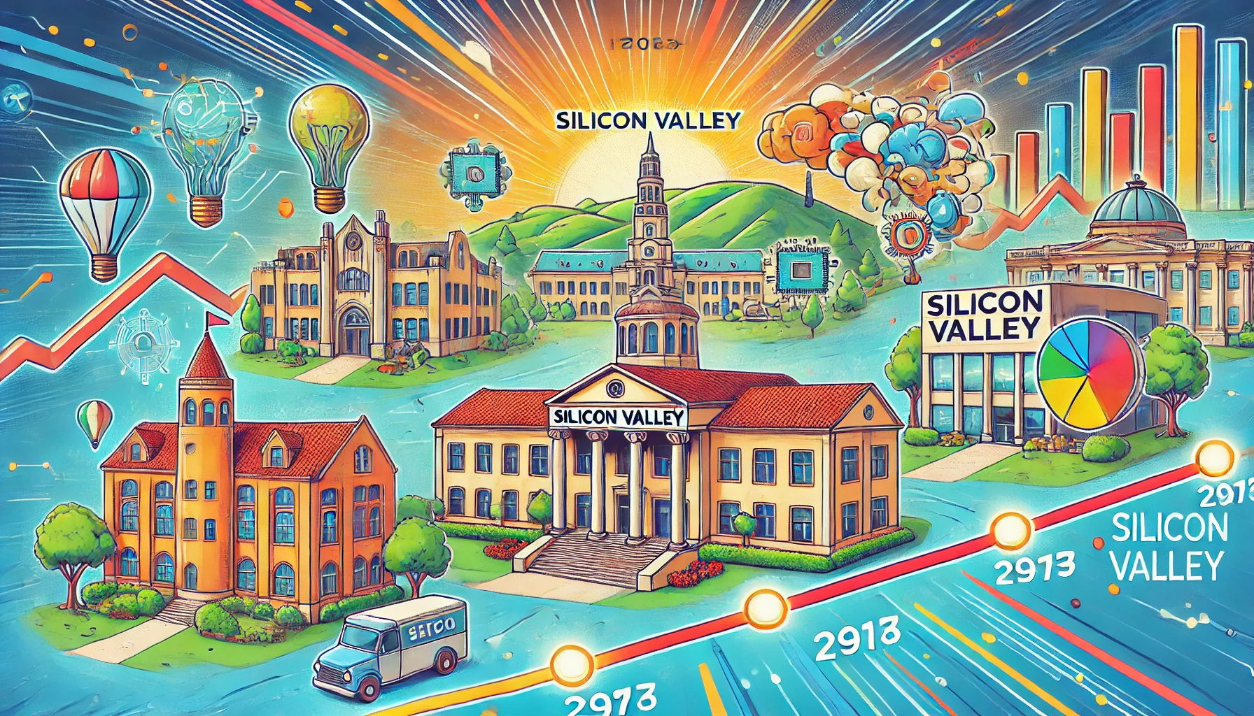 실리콘 밸리의 모습