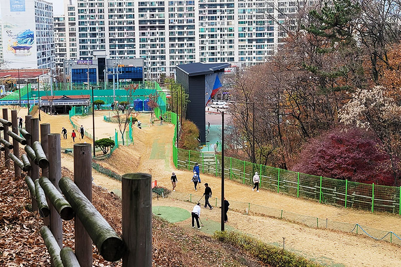 대구광역시 남구 강당골파크골프장 소개