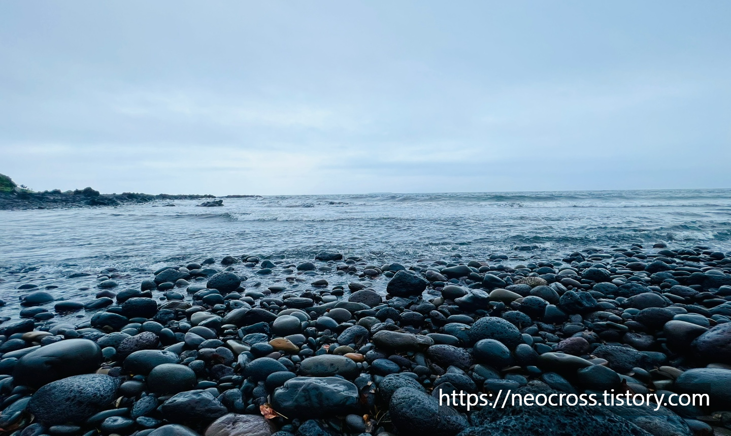 제주도 쇠소깍 해수욕장