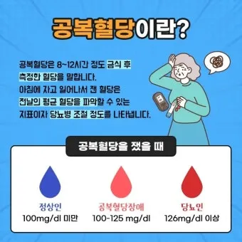 공복혈당 정상수치를 확인_3